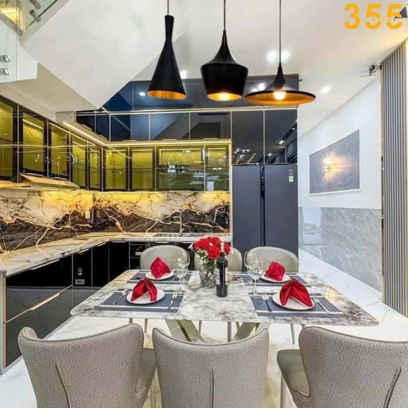 Đèn thả trần bàn ăn tạo không gian ấm áp TCF01 