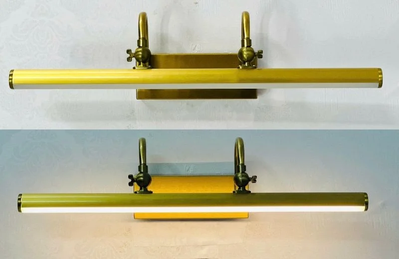 Đèn rọi tranh RT17 LED 3000K vàng ấm giúp tại hiện màu sắc trung thực