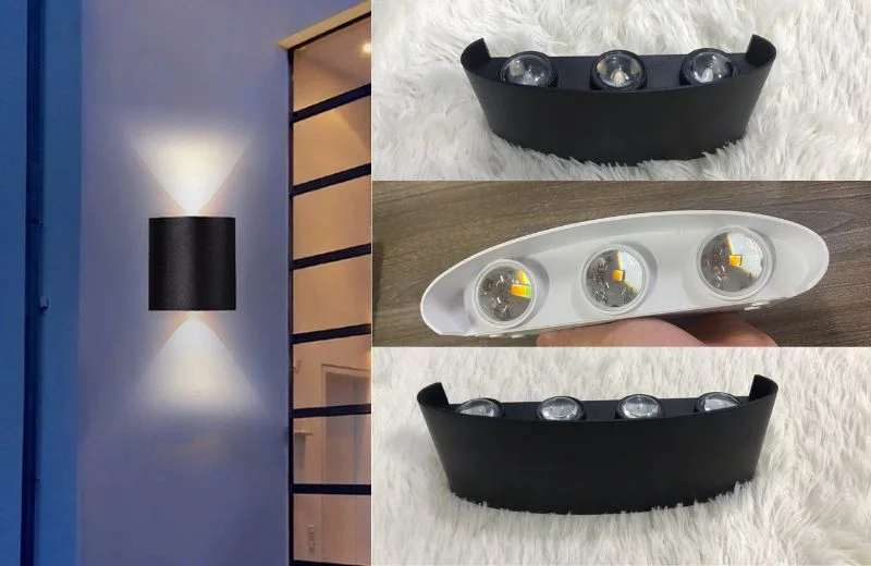 Đèn Tường Ngoài Trời VNT2222 1 Đèn Tường VNT2222 14