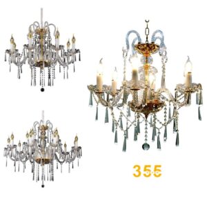 ĐÈN CHÙM DC9178 2 den chum dc9178 355decor 2