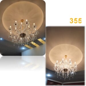 ĐÈN CHÙM DC9178 4 den chum dc9178 355decor 4