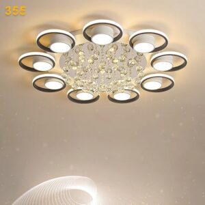 ĐÈN ỐP TRẦN MICA OT41 2 den op pha le OT44t10 355decor9