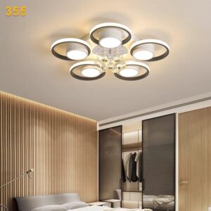 ĐÈN ỐP TRẦN MICA OT41 7 den op pha le OT44t5 355decor2