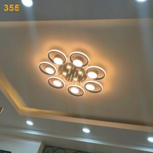 ĐÈN ỐP TRẦN MICA OT41 5 den op pha le OT44t7 355decor5