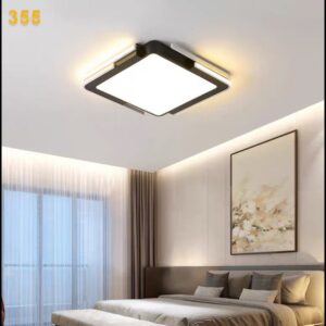ĐÈN ỐP TRẦN MICA OT75 5 den op pha le OT75V DEN 355decor15