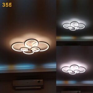 ĐÈN ỐP TRẦN MICA OT7022 7 den op tran mica ot7022t6 355decor5