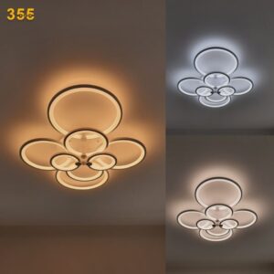 ĐÈN ỐP TRẦN MICA OT7022 5 den op tran mica ot7022t8 355decor8