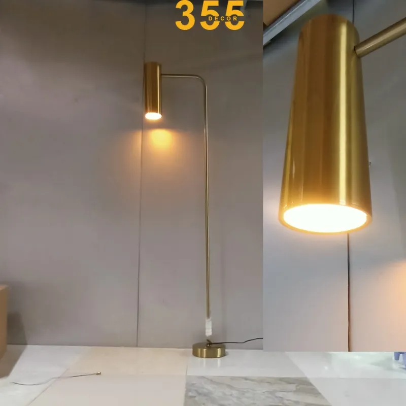 Đèn Đứng DD19 3 Ánh sáng tập trung từ Đèn Đứng DD19 với bóng E27 qua chao đèn ống