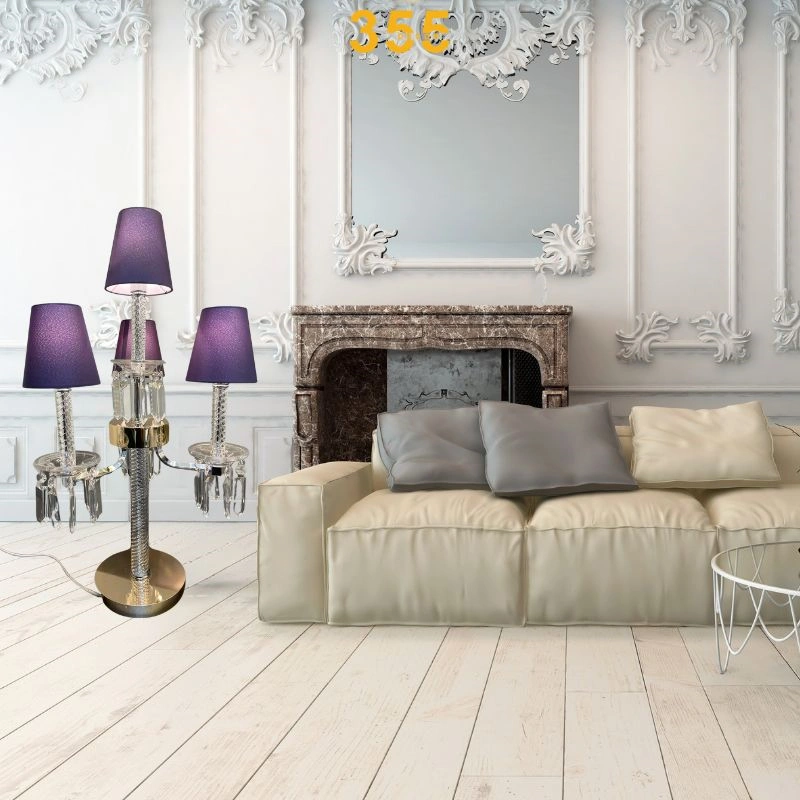 Đèn Bàn DB8119T4 1 Đèn Bàn Phòng Khách DB8119T4 - Sang TRọng 355Decor