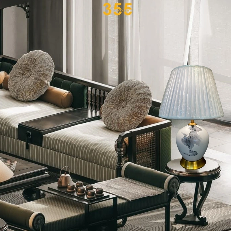 Đèn Bàn DB80 1 Đèn Bàn Tân Cổ Điển DB80 - Thiết Kế Sang Trọng 355decor