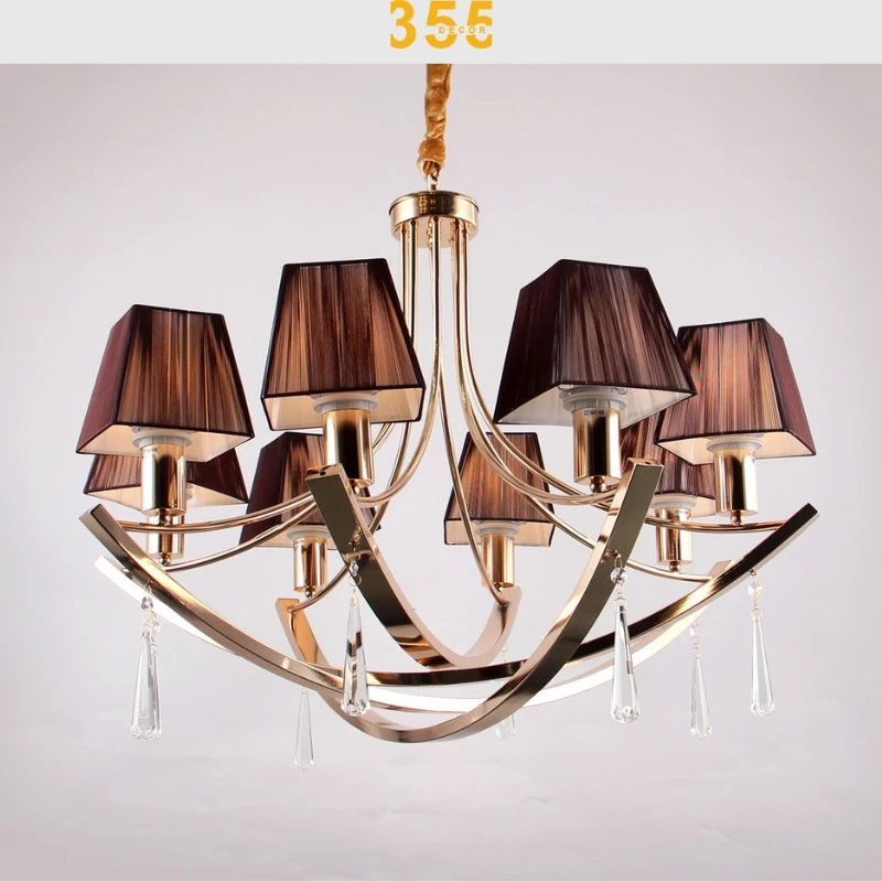 Đèn Chùm DC3096 3 Đèn chùm trang trí DC3096 - Kiểu dáng đẳng cấp, chất liệu cao cấp 355decor