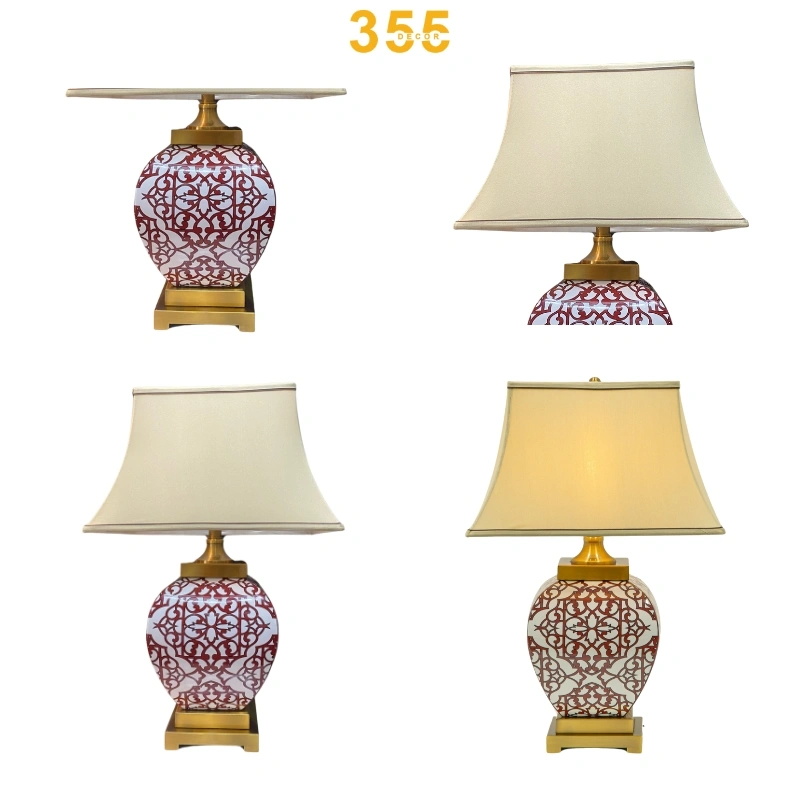 Đèn Bàn DB82 2 Đèn Bàn Nghệ Thuật Cao Cấp DB82 - 355decor