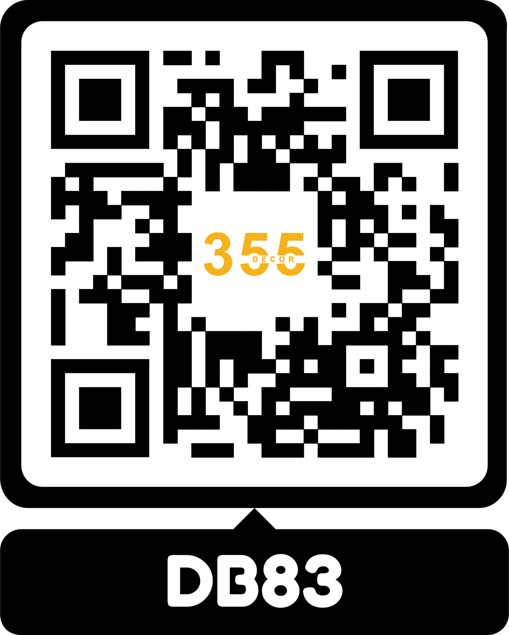 QR-DB83 mã QR quét hình thực tế