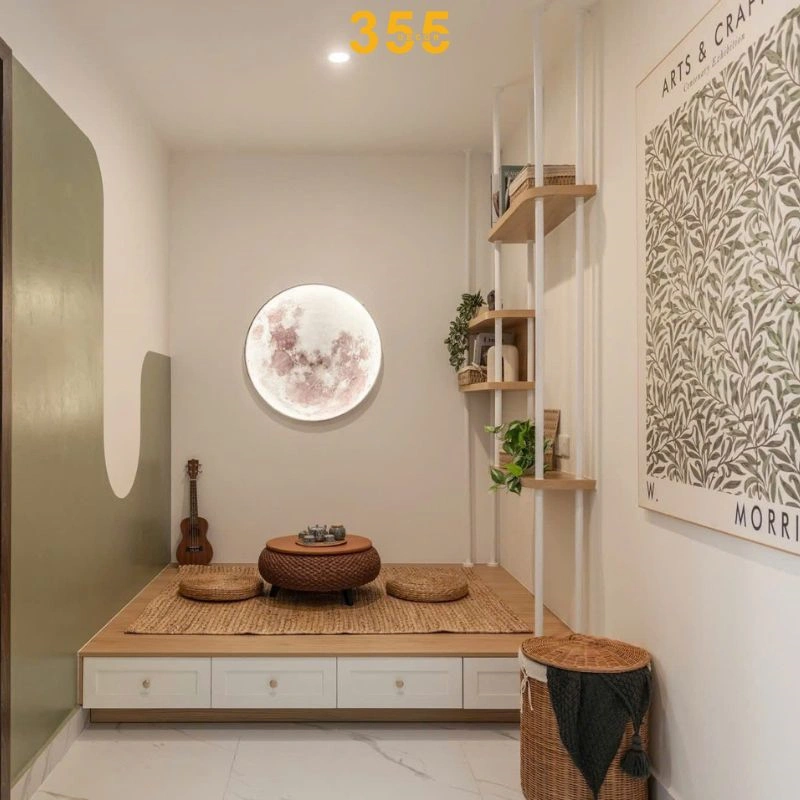 Đèn ốp trần mica phòng khách OTA02 -355decor