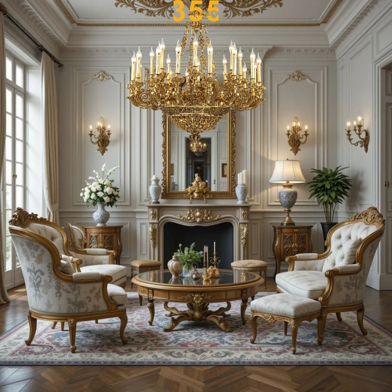 Đèn chùm cổ điển trang trí DCD9918