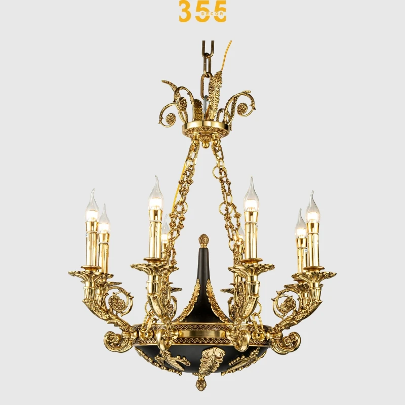 Den-Chum-Treo-Tran-DCD0427-355decor Đèn chùm treo trần DCD0427 kiểu dáng hoàng gia 355Decor