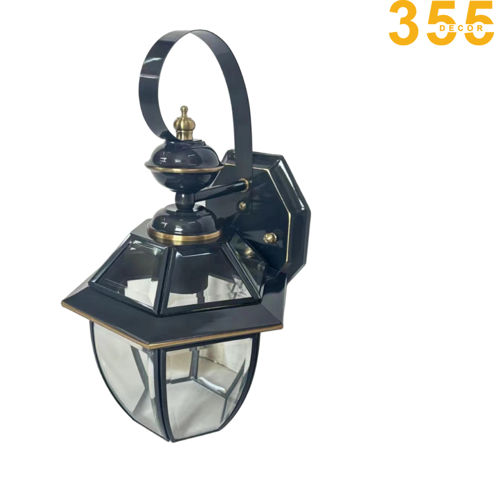 đèn tường đồng màu đen sang trọng chính hãng 355decor dv28