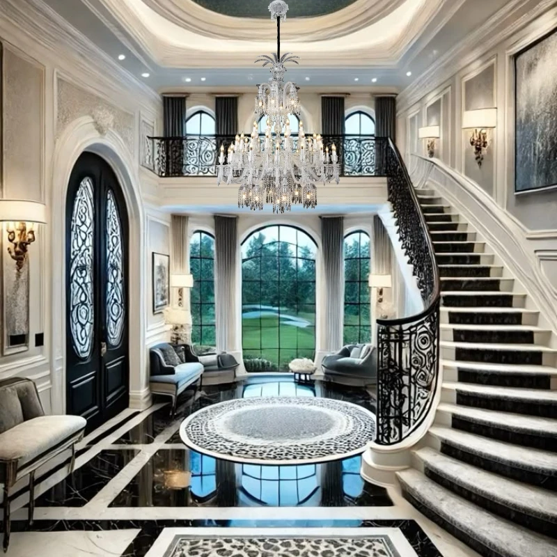 Đèn Chùm DC8806 3 Đèn chùm đại sảnh cao cấp DC8806 - vẻ đẹp thu hút mọi ánh nhìn 355decor