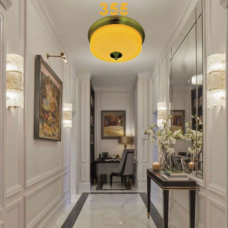 Đèn Ốp Trần Đồng OD09 – Điểm Nhấn Tinh Tế Cho Không Gian Biệt Thự 1 Đèn ốp trần đồng OD09 - 355decor