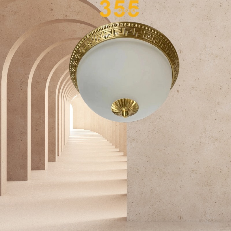 Đèn Ốp Trần Đồng OD07 1 Ảnh tổng thể sản phẩm Đèn Ốp Trần Đồng OD07