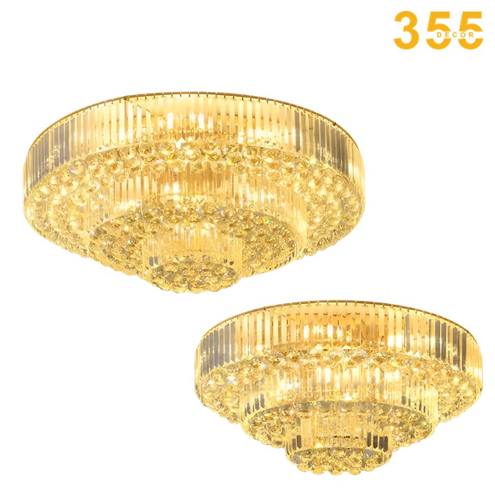 đèn ốp trần pha lê OTPL43 chính hãng 355decor