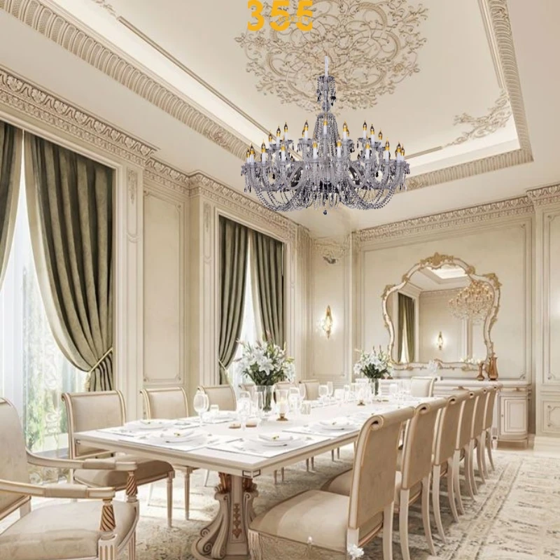 Đèn Chùm Trần DC231T35 - kiểu dáng lộng lẫy và sang trọng 355decor