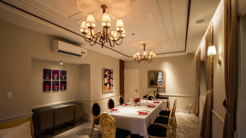 Image of Den trang tri phong khach phong cach toi gian 355decor (5)