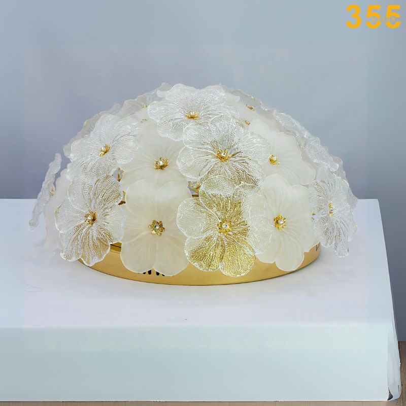 Đèn ốp trần pha lê OTPL051 – Nghệ thuật ánh sáng hòa quyện cùng thiên nhiên | 355Decor 2 đèn ốp trần hiện đại otpl051 chính hãng 355decor