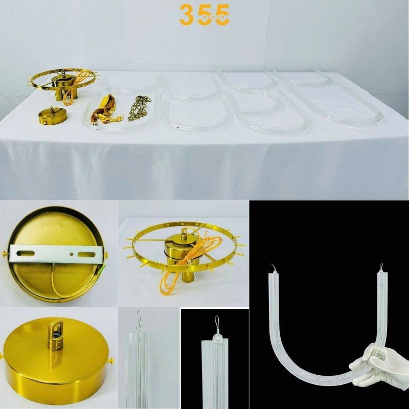 Đèn Thả Pha Lê TPL15 – Điểm Nhấn Hoàn Hảo Cho Không Gian Hiện Đại 2 Chi tiết đèn thả pha lê tpl15