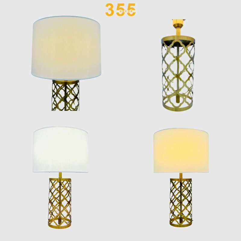 Đèn Bàn DB42 2 Đèn Bàn LED Đẹp DB42- Trang trí phòng khách 355decor