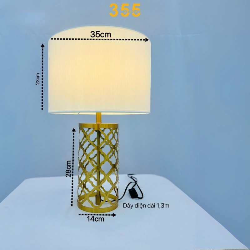 Đèn Bàn DB42 3 Đèn Bàn Phòng Khách Hiện Đại DB42 - Thiết Kế Sang Trọng 355decor