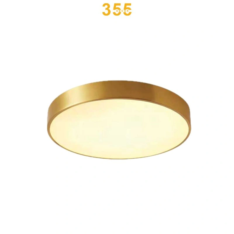 Den-Op-Tran-Dong-45cm-OD02-355DECOR Đèn ốp trần đồng 45cm OD02 - 355decor