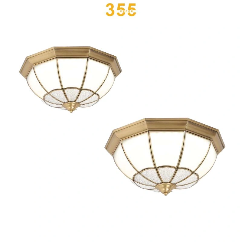Đèn ốp trần đồng ban công OD04 - 355Decor