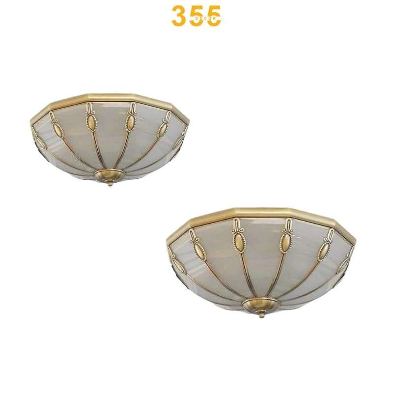 Đèn Ốp Trần Đồng Ban Công OD06 - 355decor