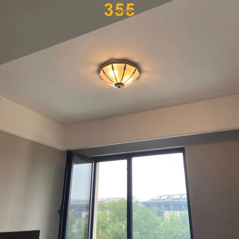 Đèn Ốp Trần Đồng OD06 - 355decor