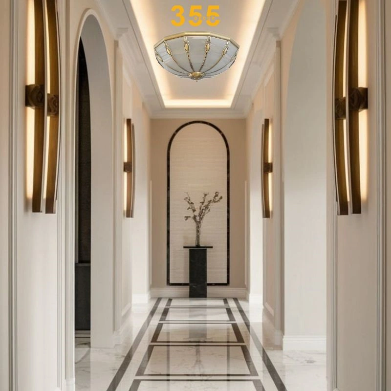 Đèn Ốp Trần Đồng Vàng OD06 - 355decor