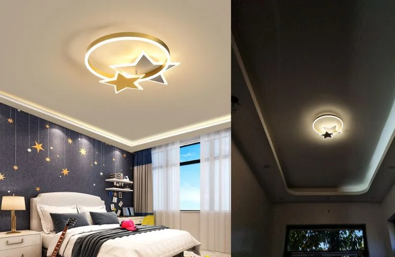 Đèn Ốp Trần Mica OTA8869 – Thiết Kế Ngôi Sao Sang Trọng Cho Phòng Ngủ 1 Đèn Ốp Trần Mica OTA8869 9