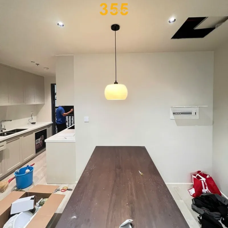 Đèn thả thủy tinh TT49 – Thiết kế hiện đại cho không gian sống 2 đèn thả thủy tinh tt49 - thiết kế thả bàn ăn hiện đại