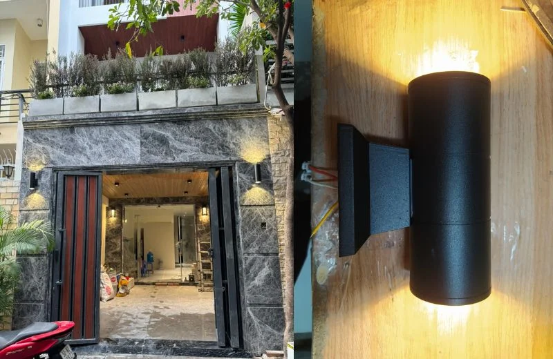 Đèn Tường Ngoài Trời VNT173 2 Đèn Tường Ngoài Trời VNT173 4