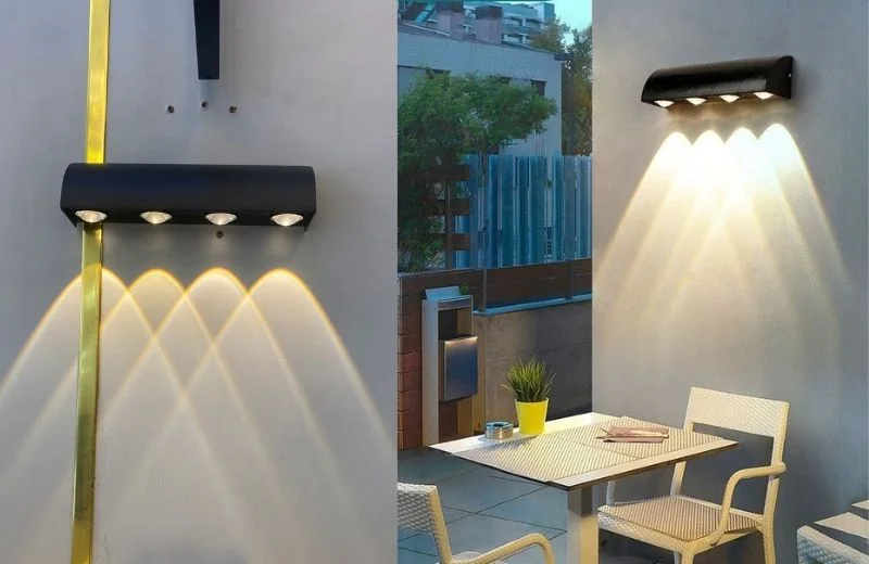 Đèn Tường Ngoài Trời VNT70 2 Đèn Tường Ngoài Trời VNT70 4